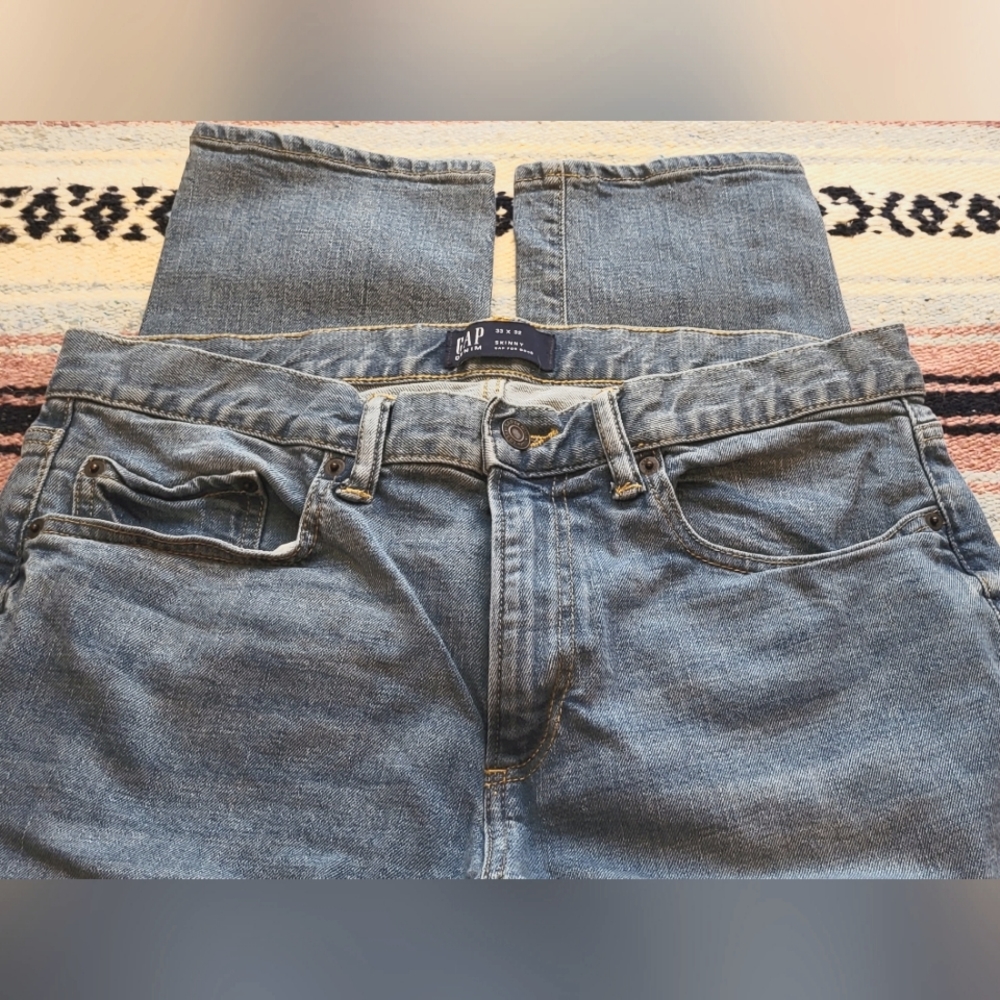 Gap skinny denim jeans 👖 size 33x32